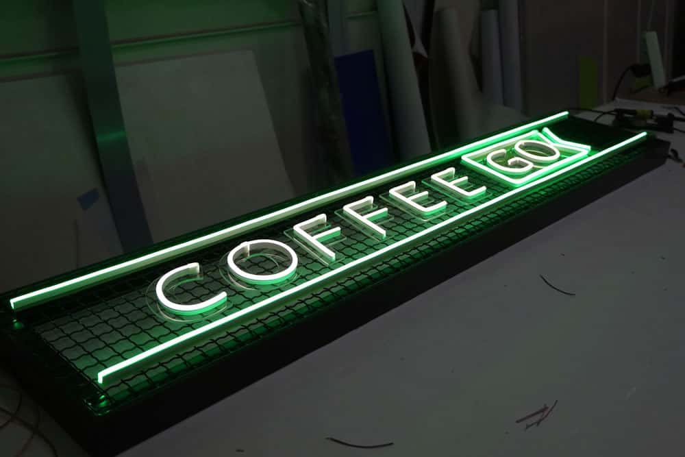 Світлова вивіска COFFEE GO